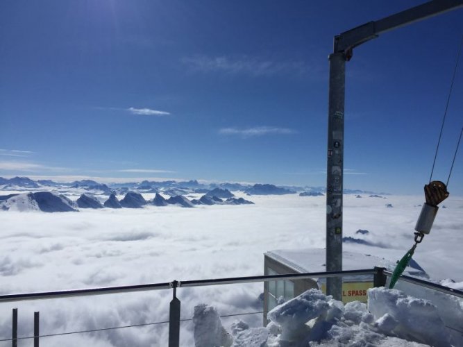 Säntis Bergpanorama Gipfel Säntis Bergpanorama Gipfel