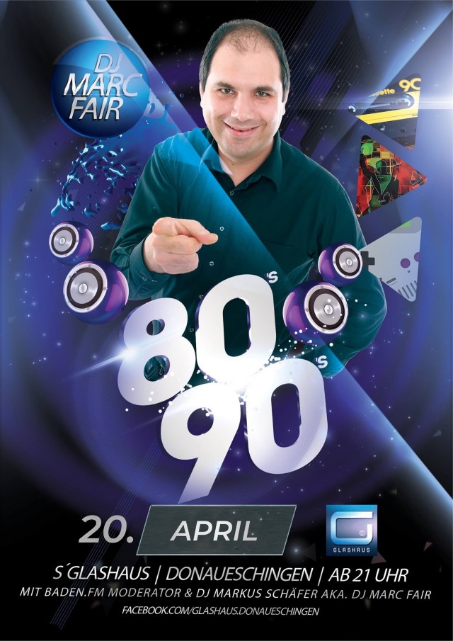 80er 90er 2000er Party feat.Baden. fm Dj Marc Fair