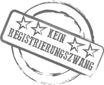 Kein Registrierungszwang Kein Registrierungszwang